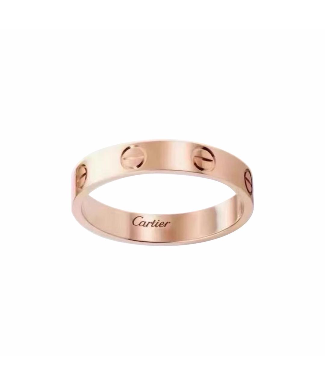 CARTIER Розовое кольцо из розового золота, фото 1