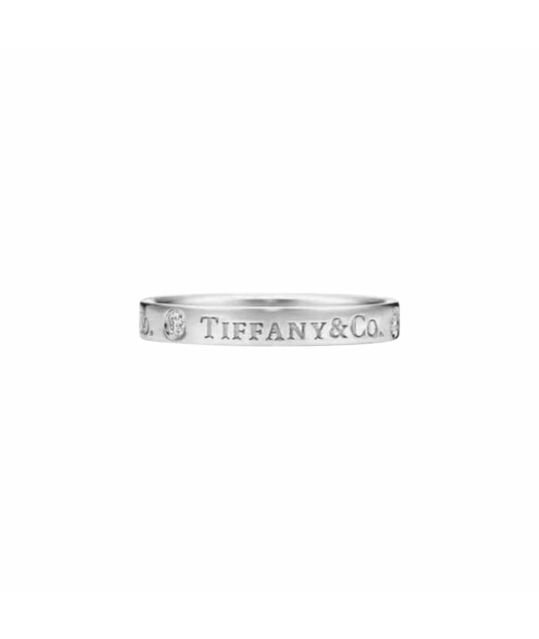 TIFFANY&CO Белое платиновое кольцо, фото 1