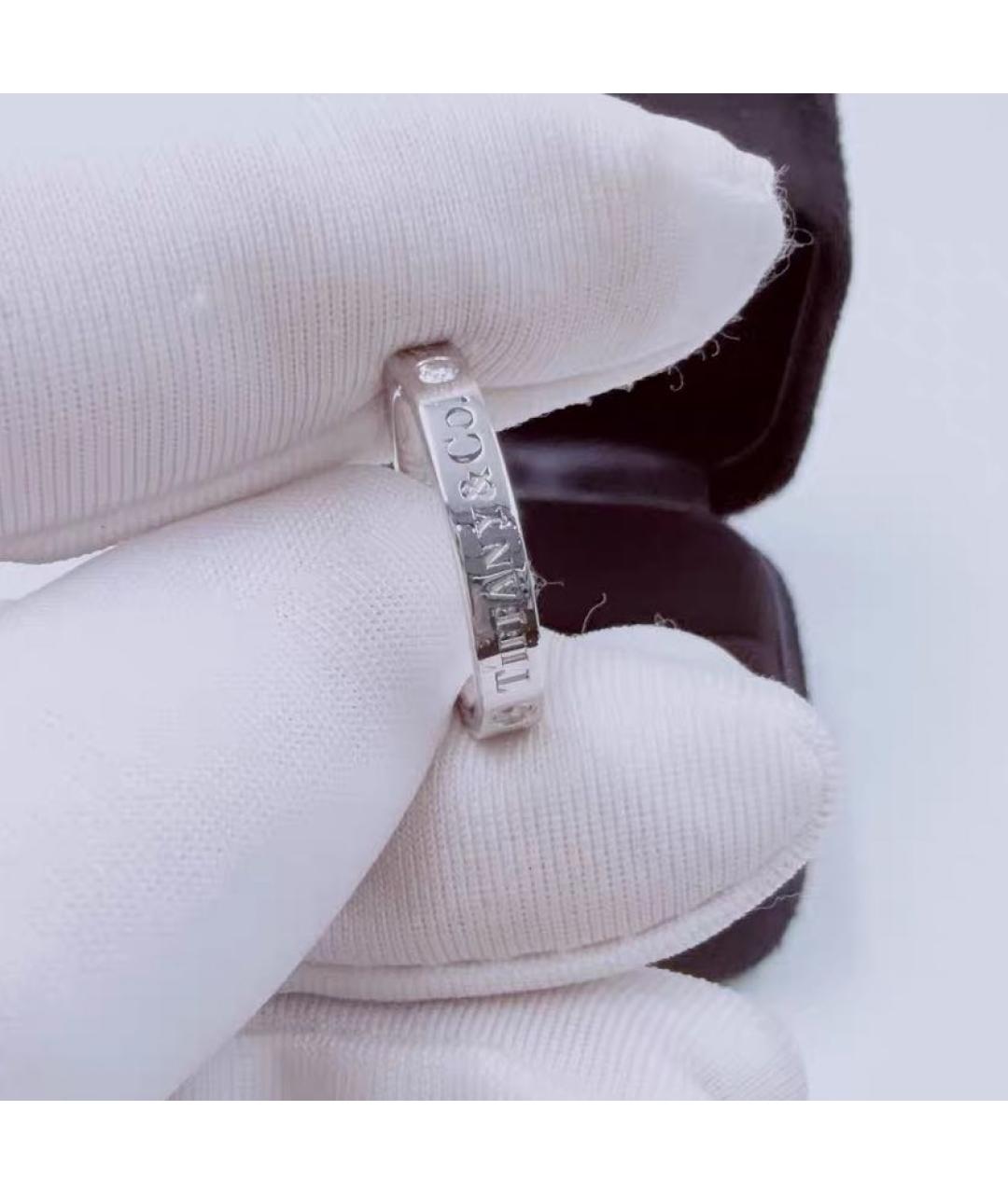 TIFFANY&CO Белое платиновое кольцо, фото 4