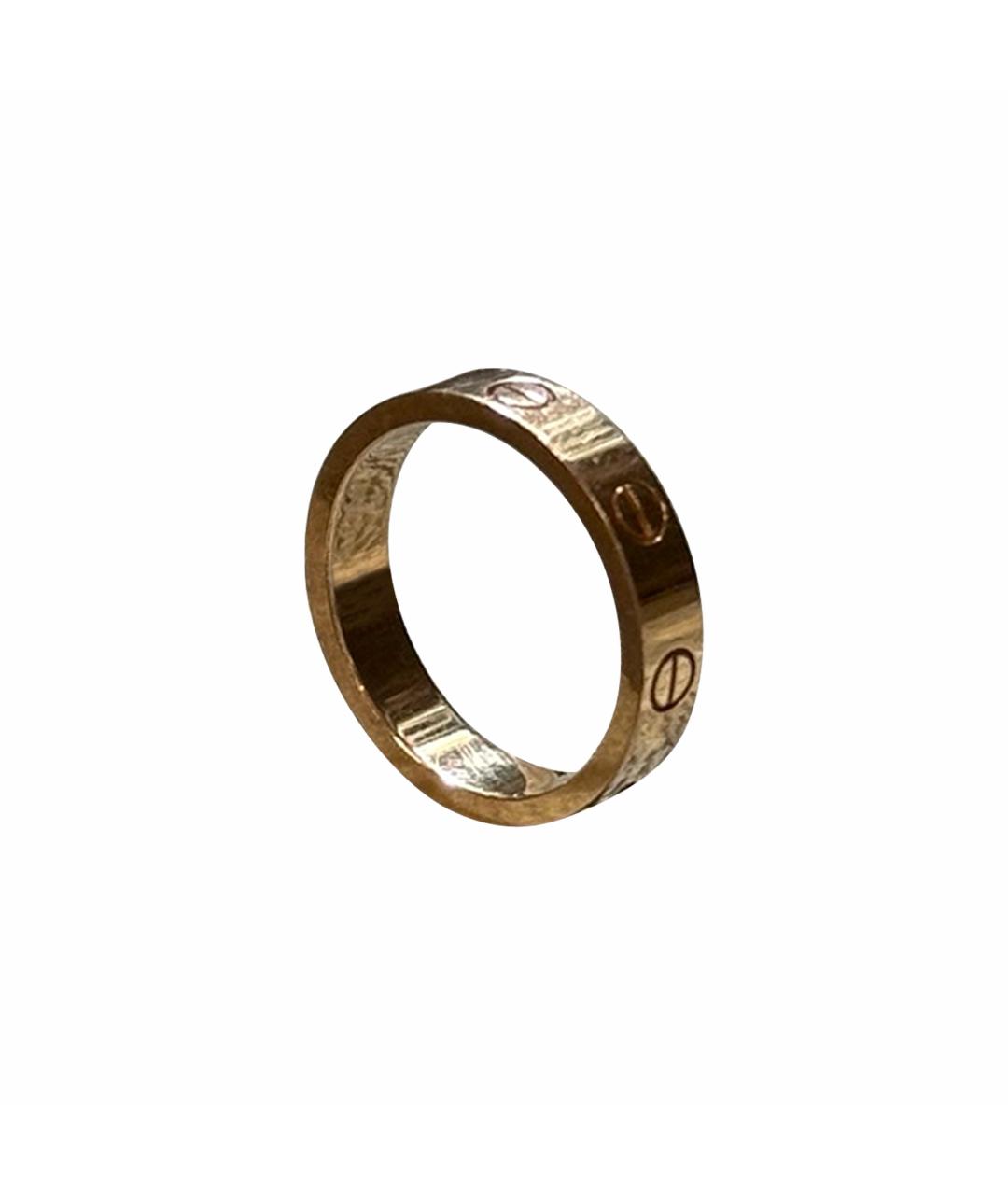 CARTIER Золотое кольцо из розового золота, фото 1