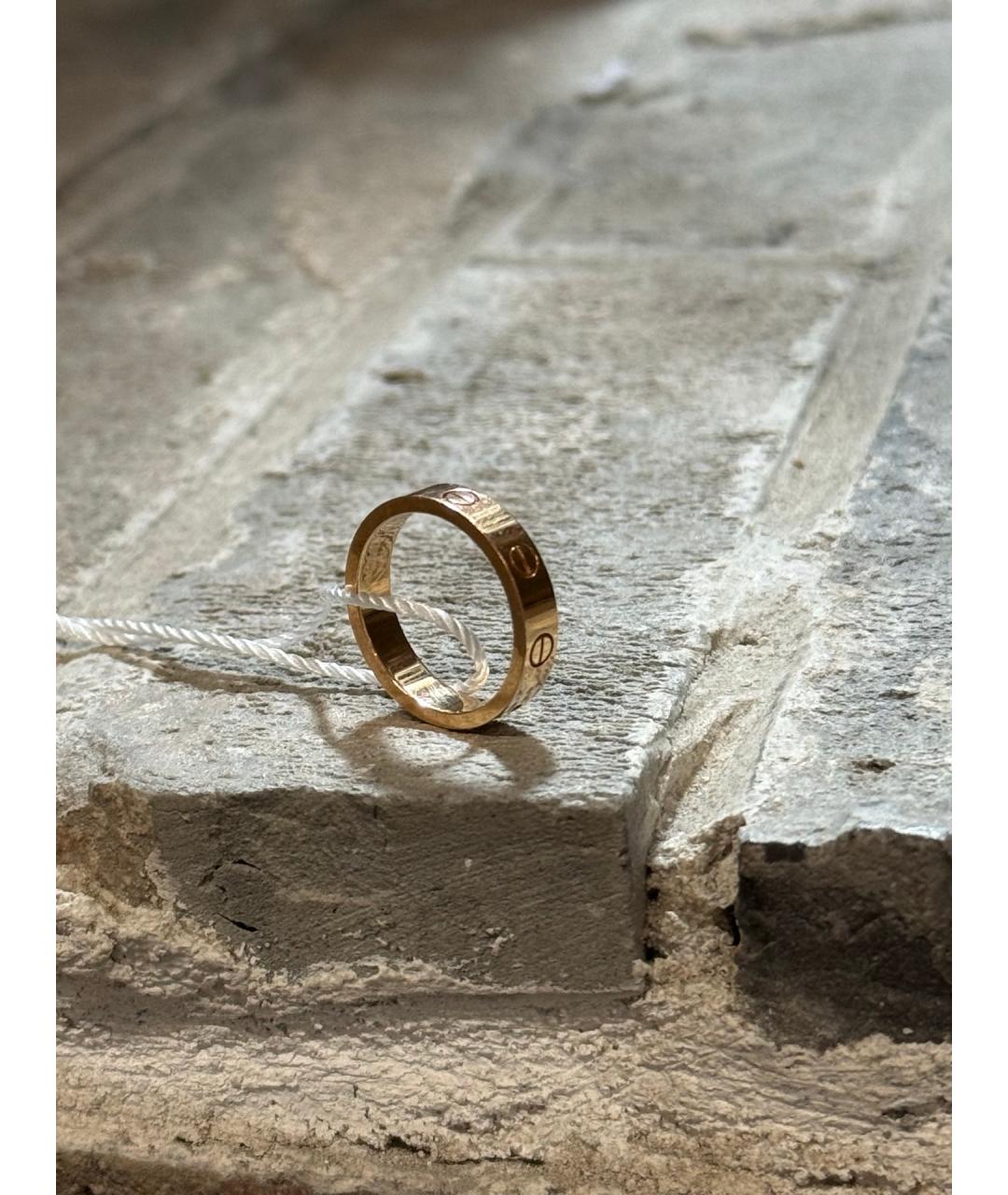 CARTIER Золотое кольцо из розового золота, фото 4