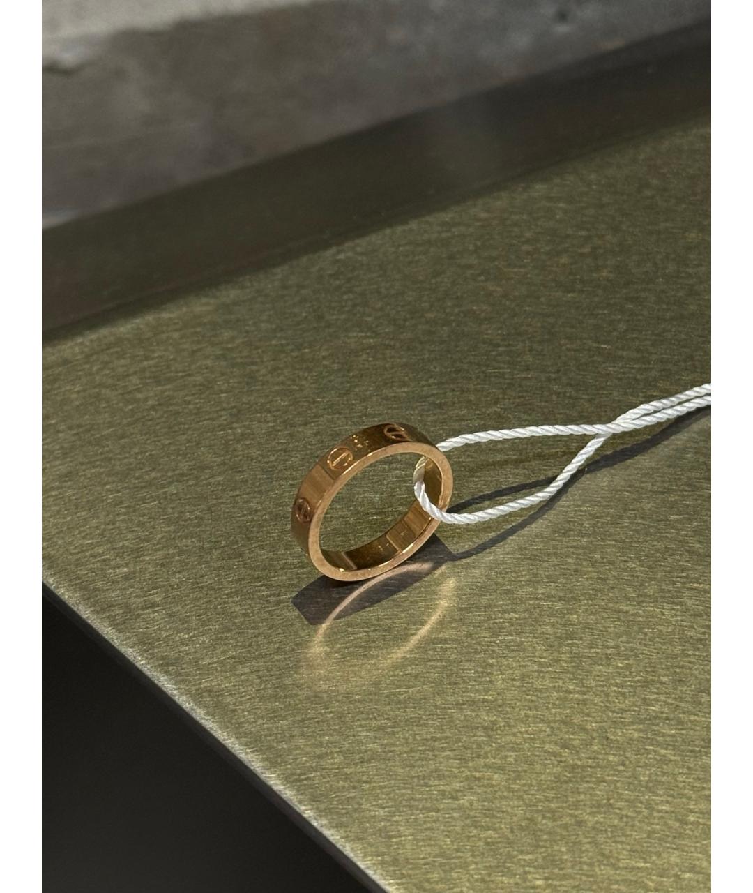 CARTIER Золотое кольцо из розового золота, фото 2