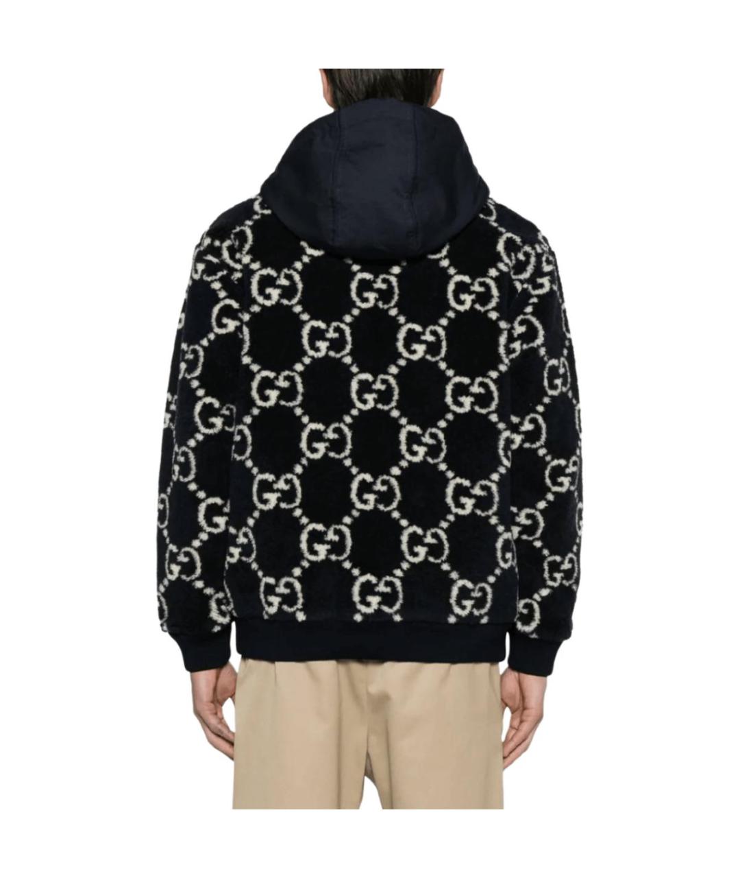 GUCCI Темно-синяя куртка, фото 3