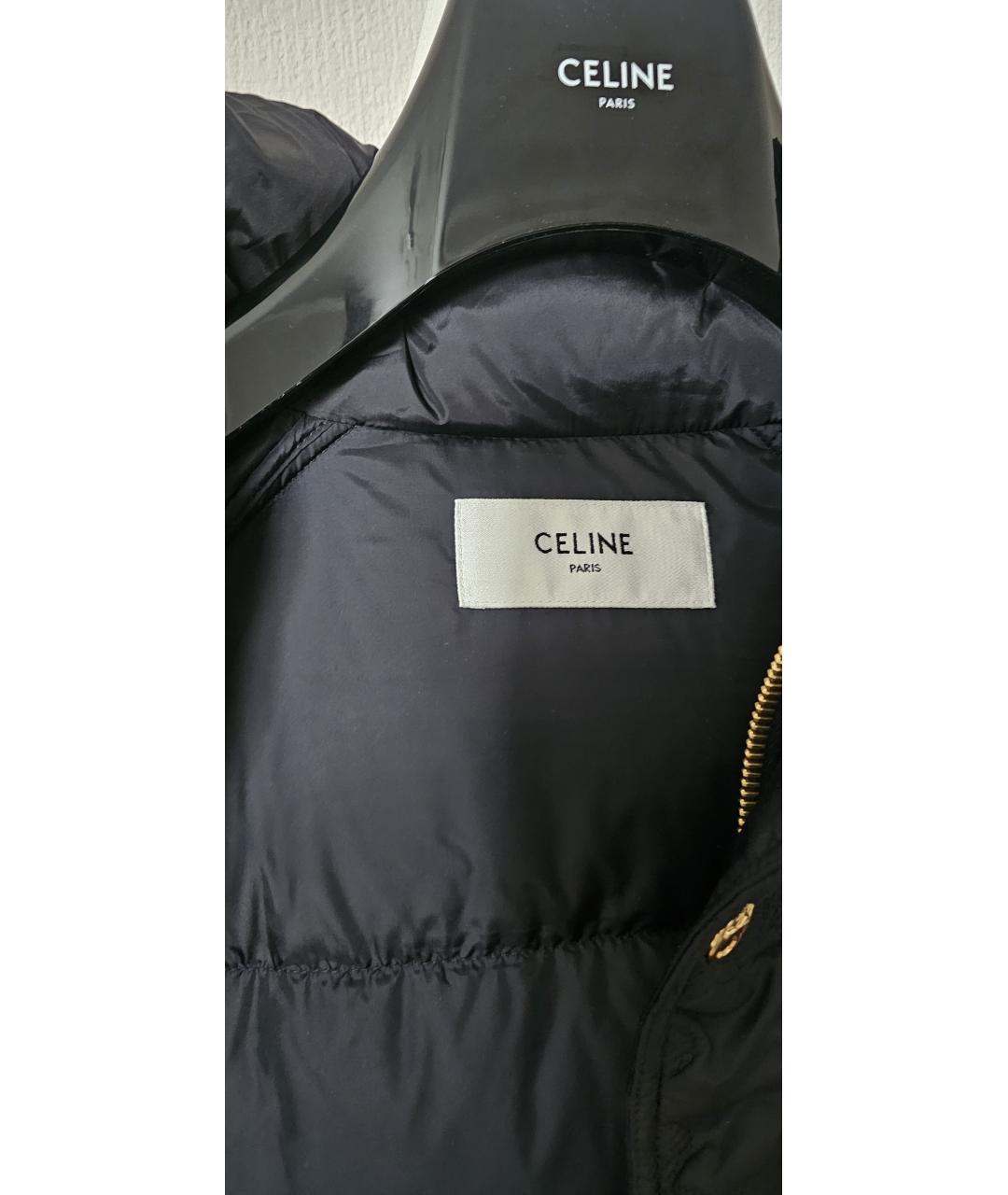 CELINE Черный пуховик, фото 3