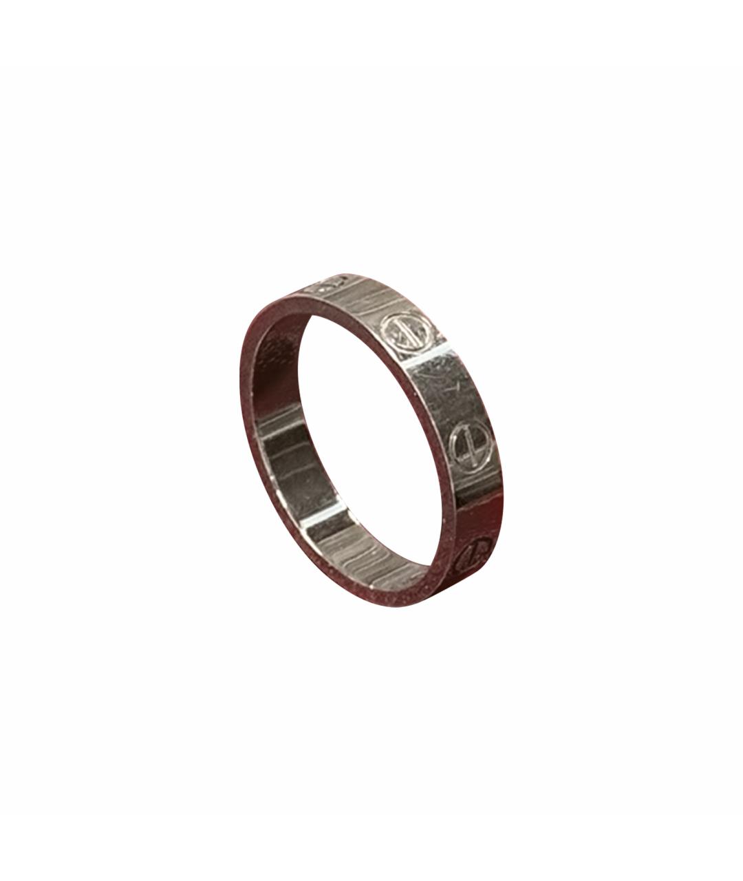CARTIER Серебряное кольцо из белого золота, фото 1