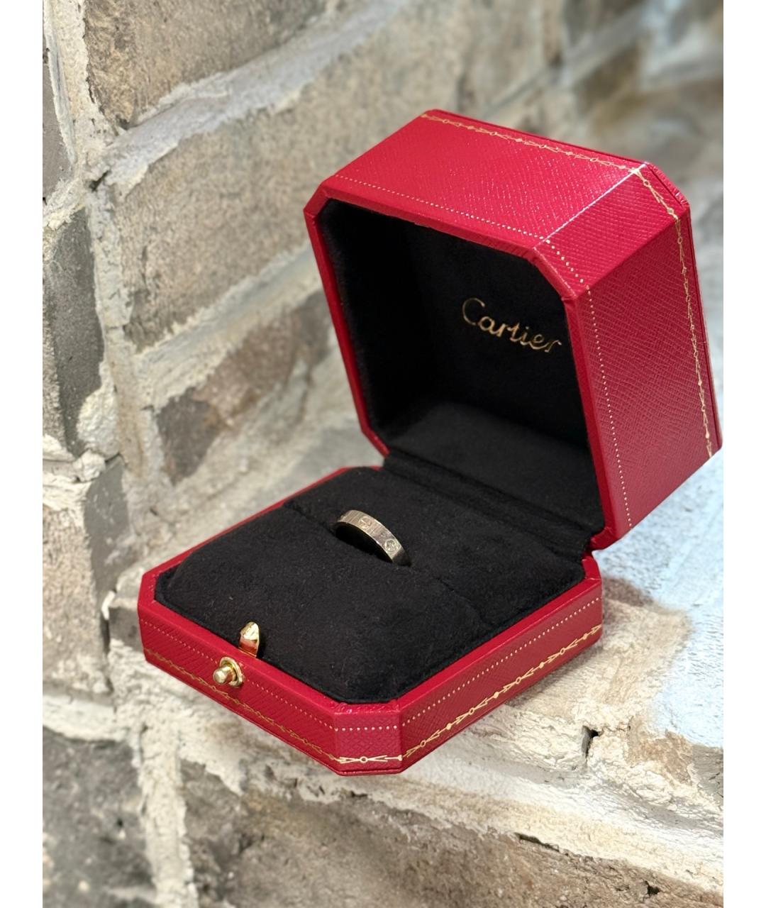 CARTIER Серебряное кольцо из белого золота, фото 2