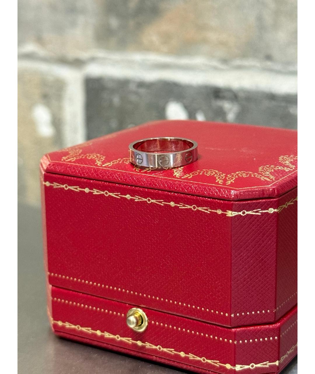 CARTIER Серебряное кольцо из белого золота, фото 3