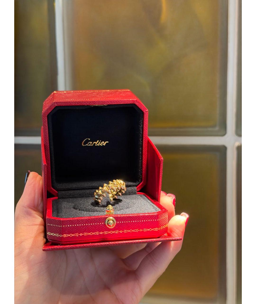 CARTIER Желтое кольцо из желтого золота, фото 3