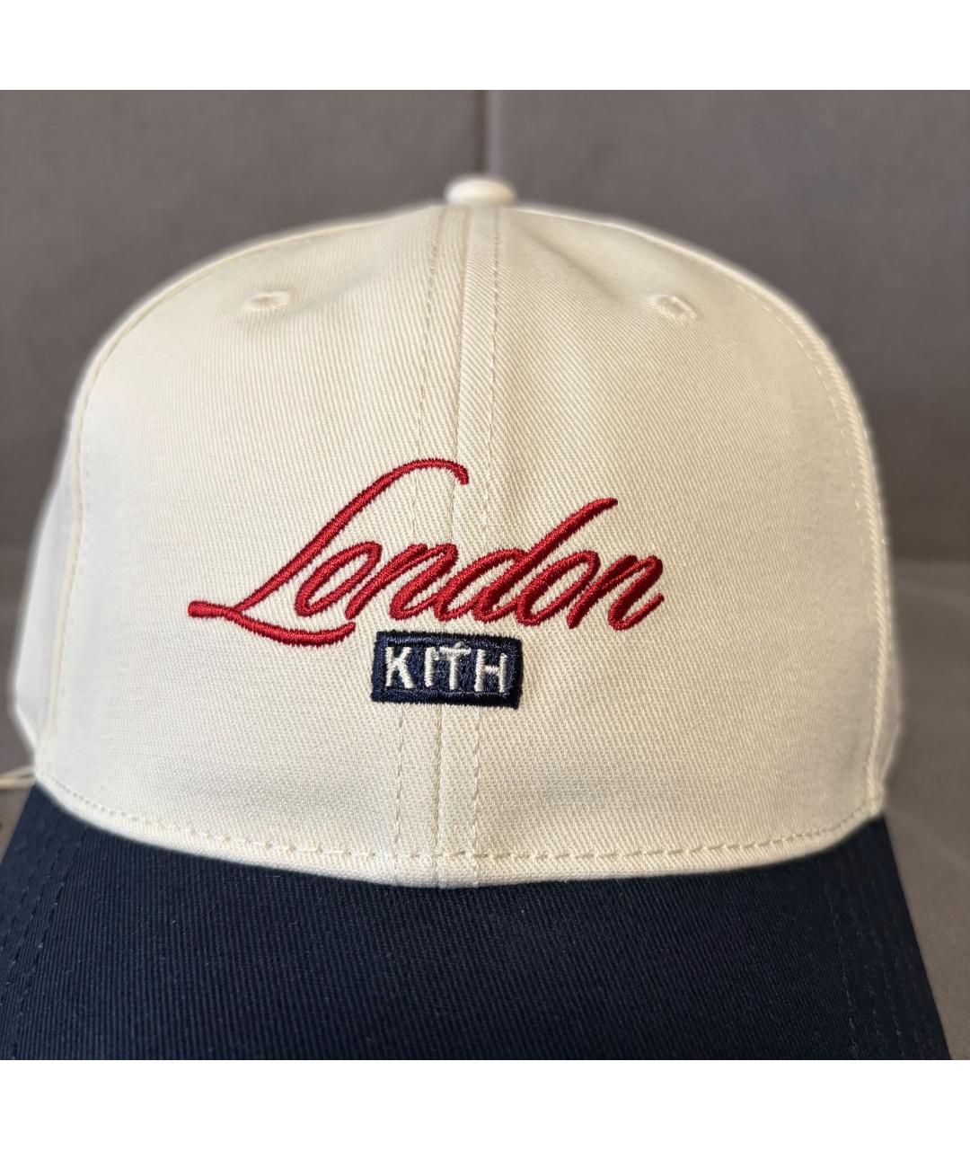 KITH Бежевая кепка, фото 4