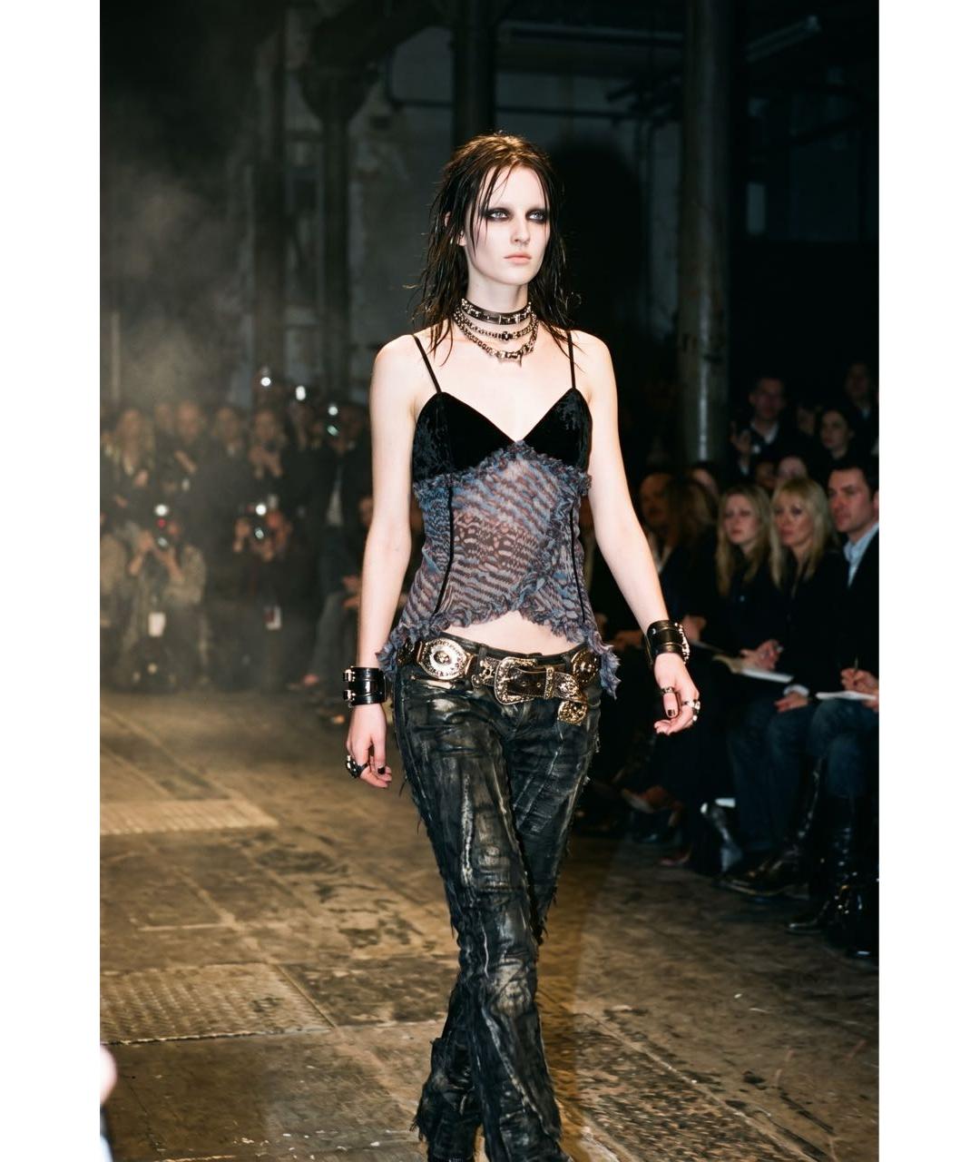 ALEXANDER MCQUEEN Мульти шелковая майка, фото 4