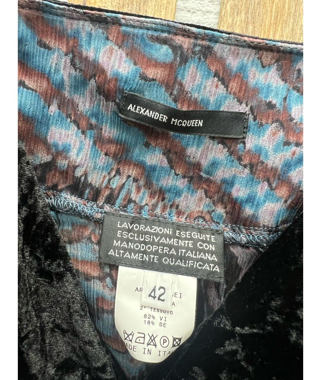 ALEXANDER MCQUEEN Мульти шелковая майка, фото 3