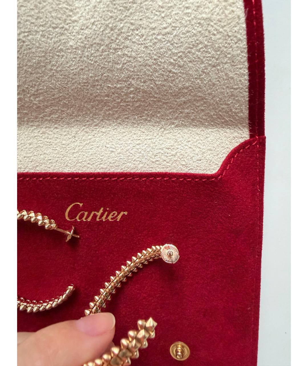 CARTIER Серьги из желтого золота, фото 2