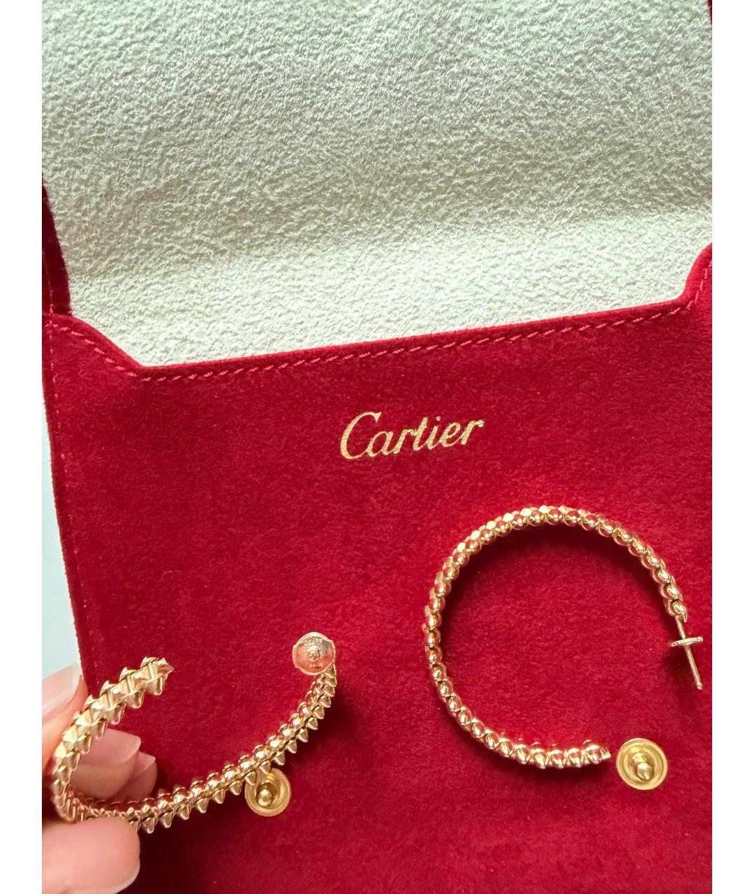 CARTIER Серьги из желтого золота, фото 3