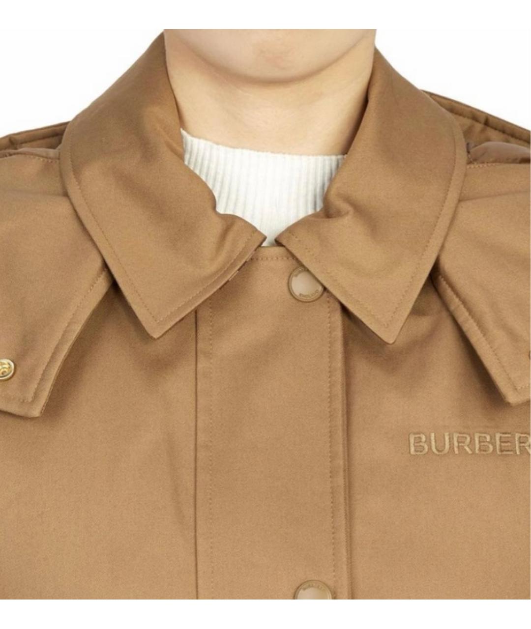 BURBERRY Бежевая куртка, фото 4
