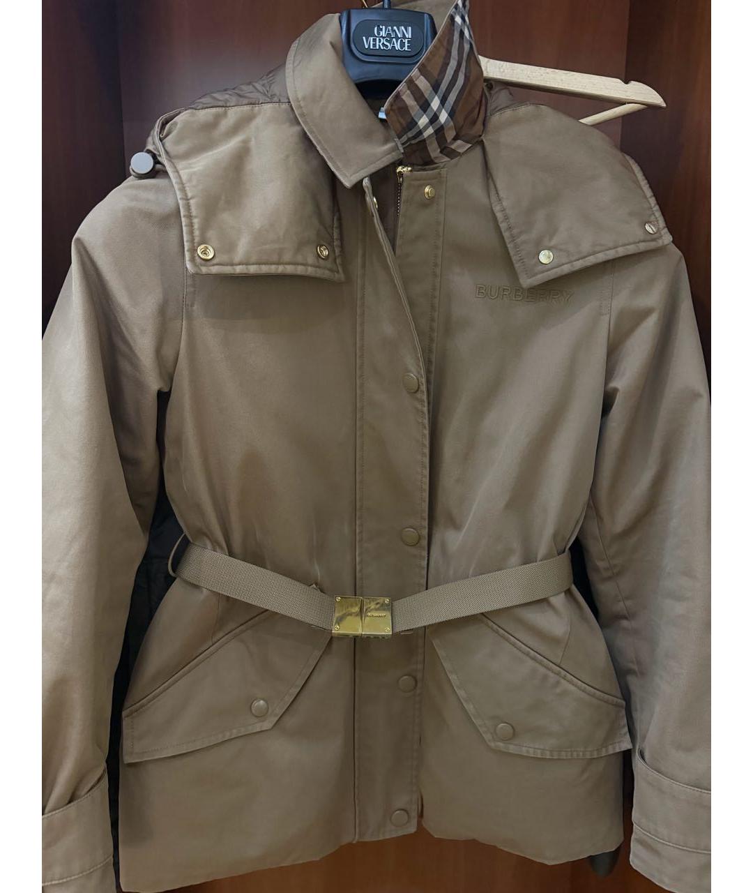 BURBERRY Бежевая куртка, фото 6