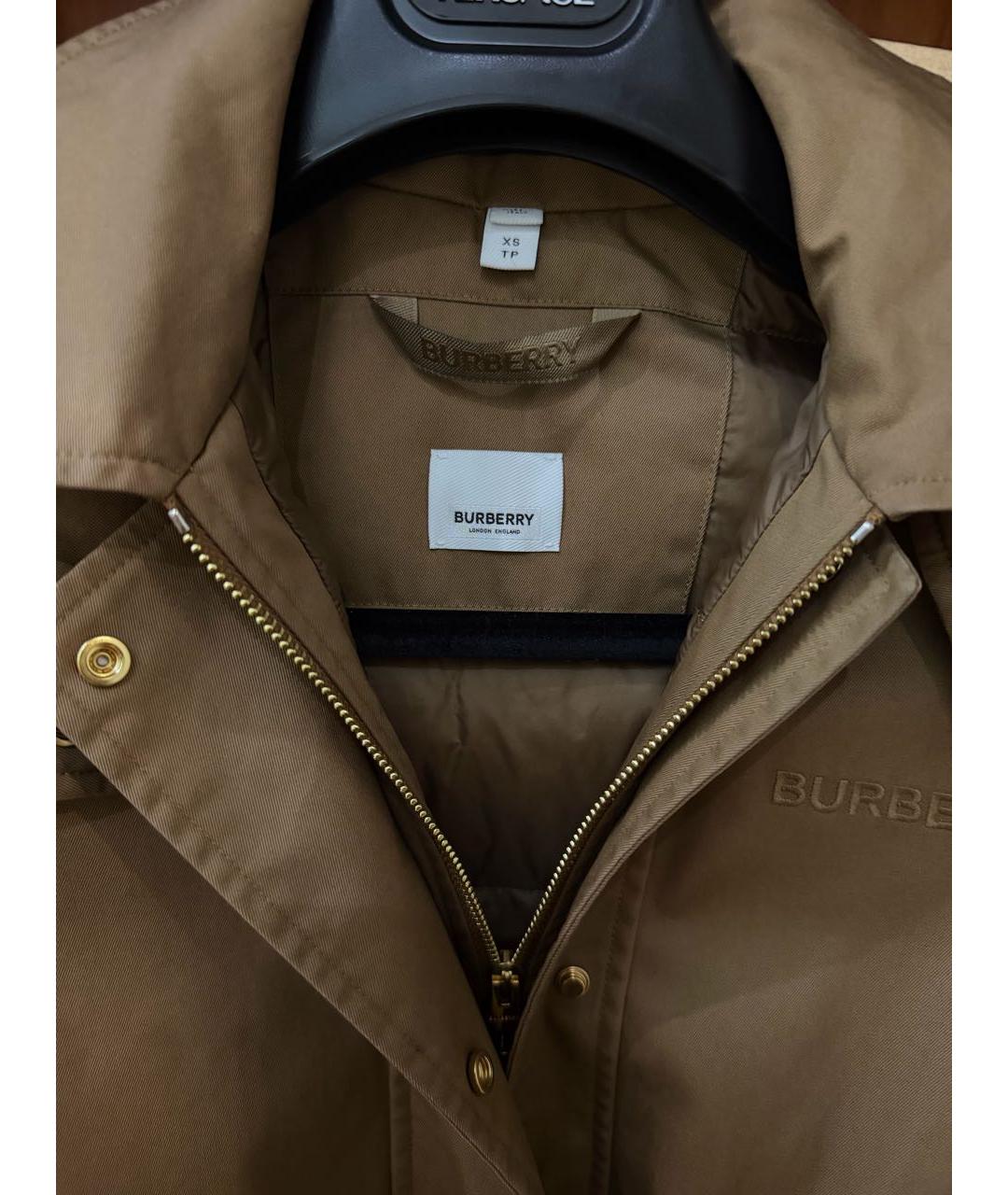 BURBERRY Бежевая куртка, фото 7