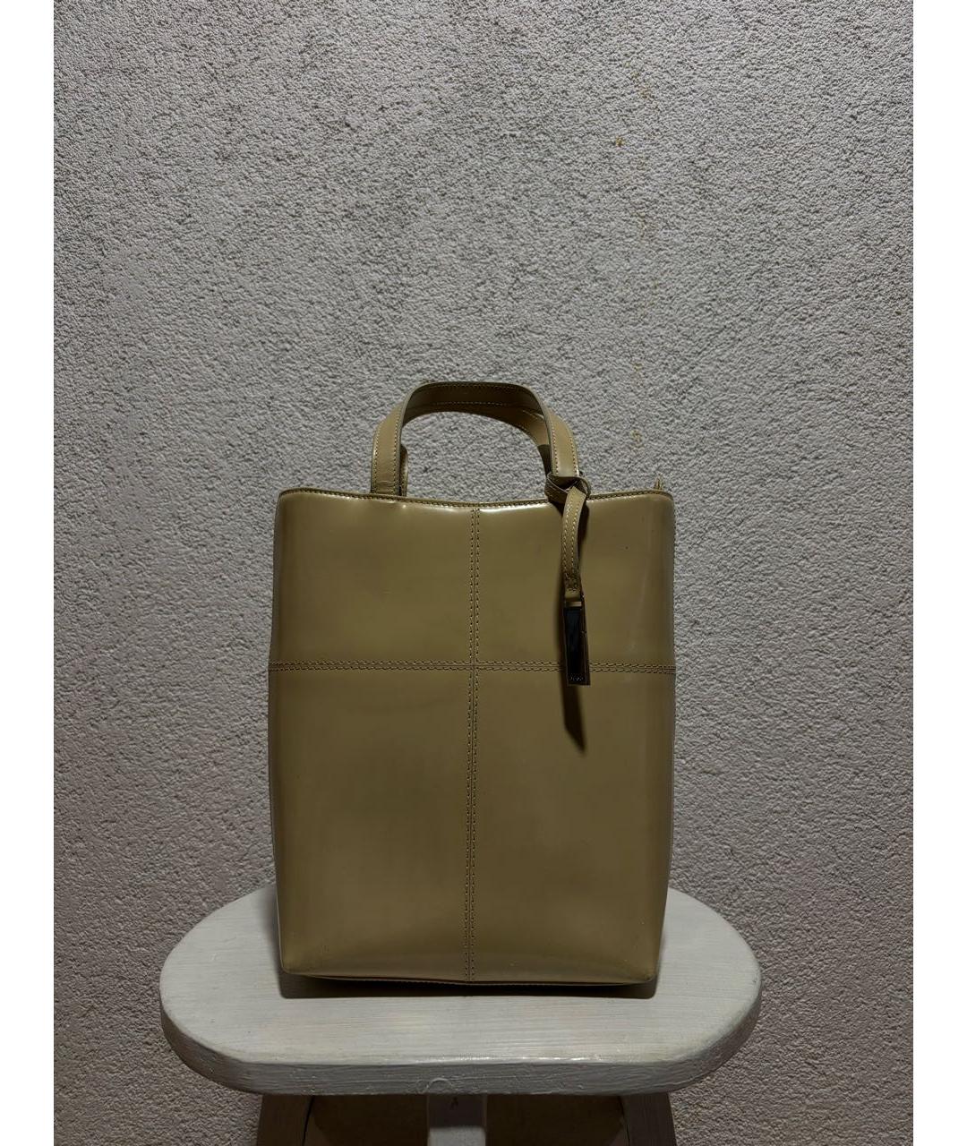 GUCCI Бежевая сумка с короткими ручками, фото 7