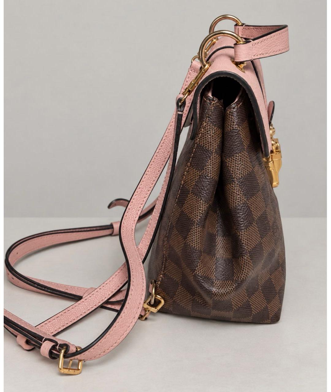 LOUIS VUITTON Розовый рюкзак из канвы, фото 2