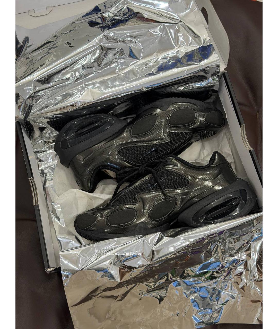 NIKE Черные синтетические кроссовки, фото 4