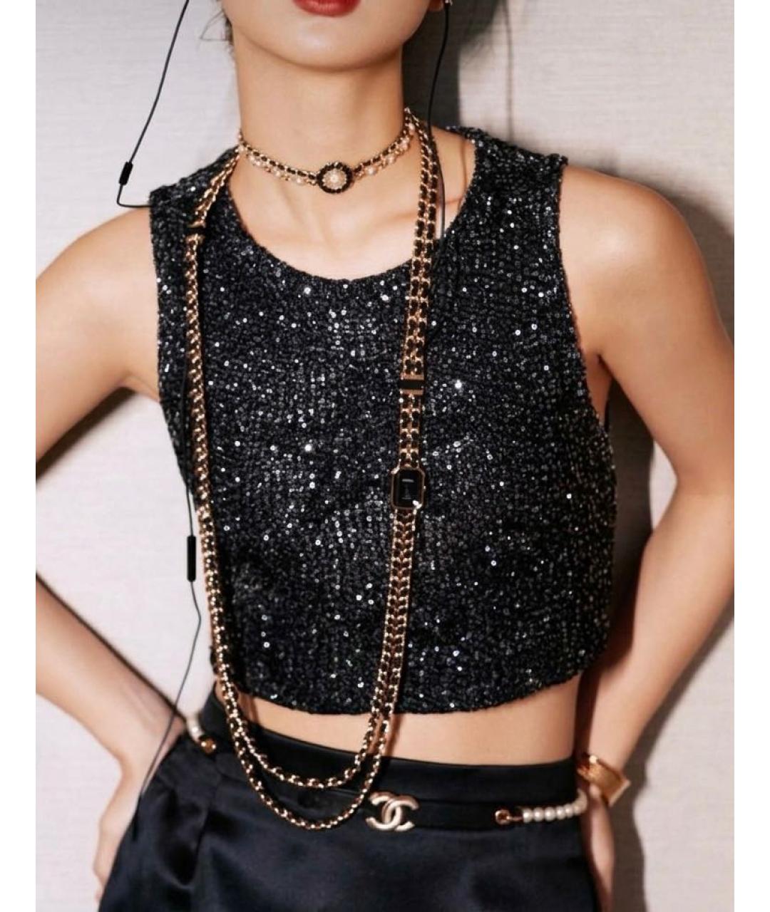 CHANEL Белое жемчужное колье, фото 2