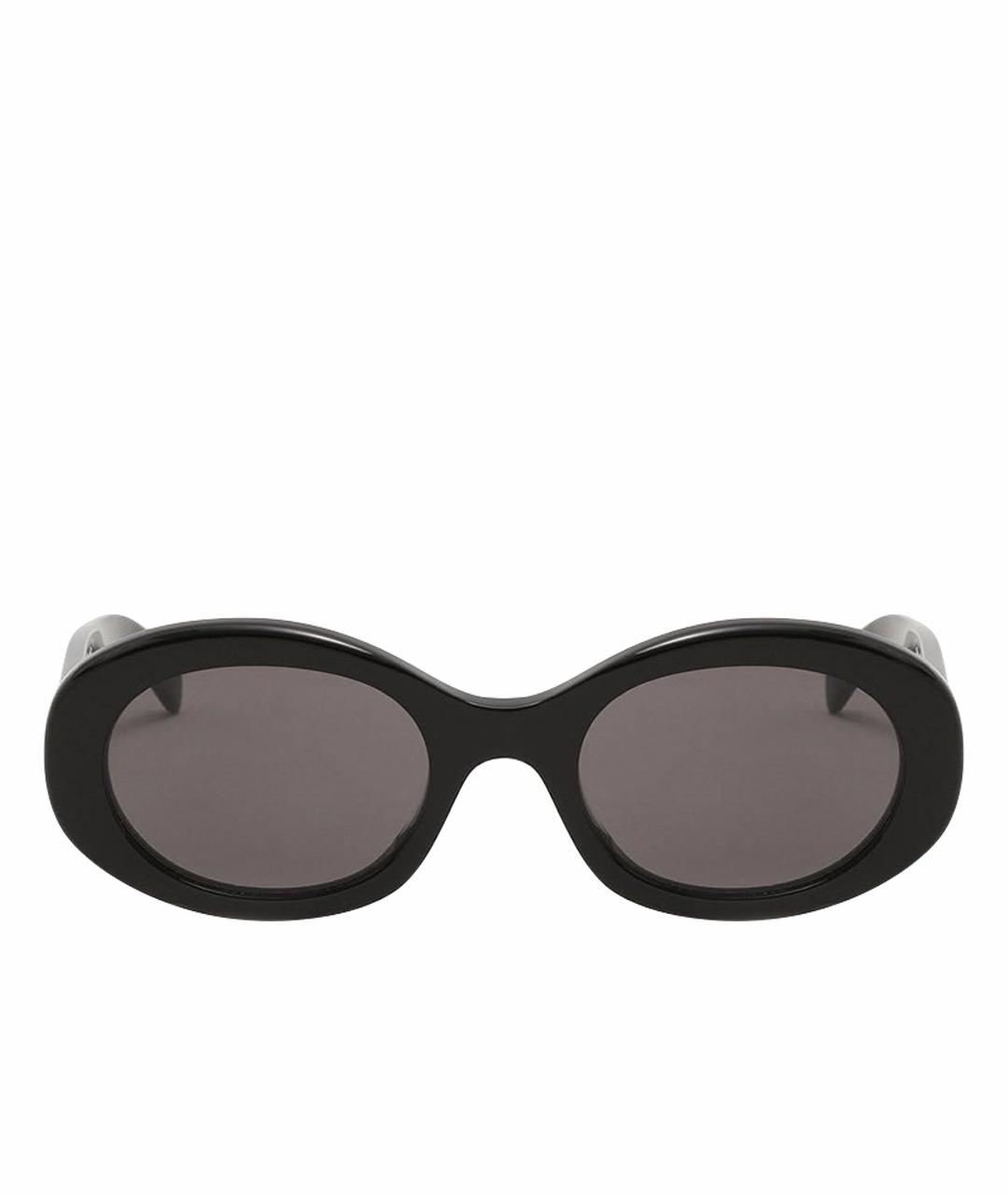 CELINE Черные пластиковые солнцезащитные очки, фото 1