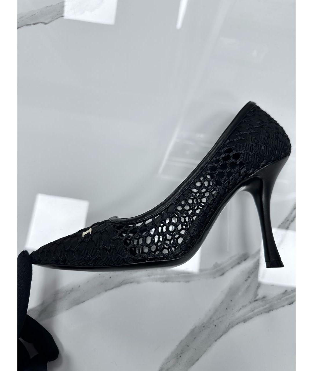 FERRAGAMO Черные текстильные туфли, фото 8