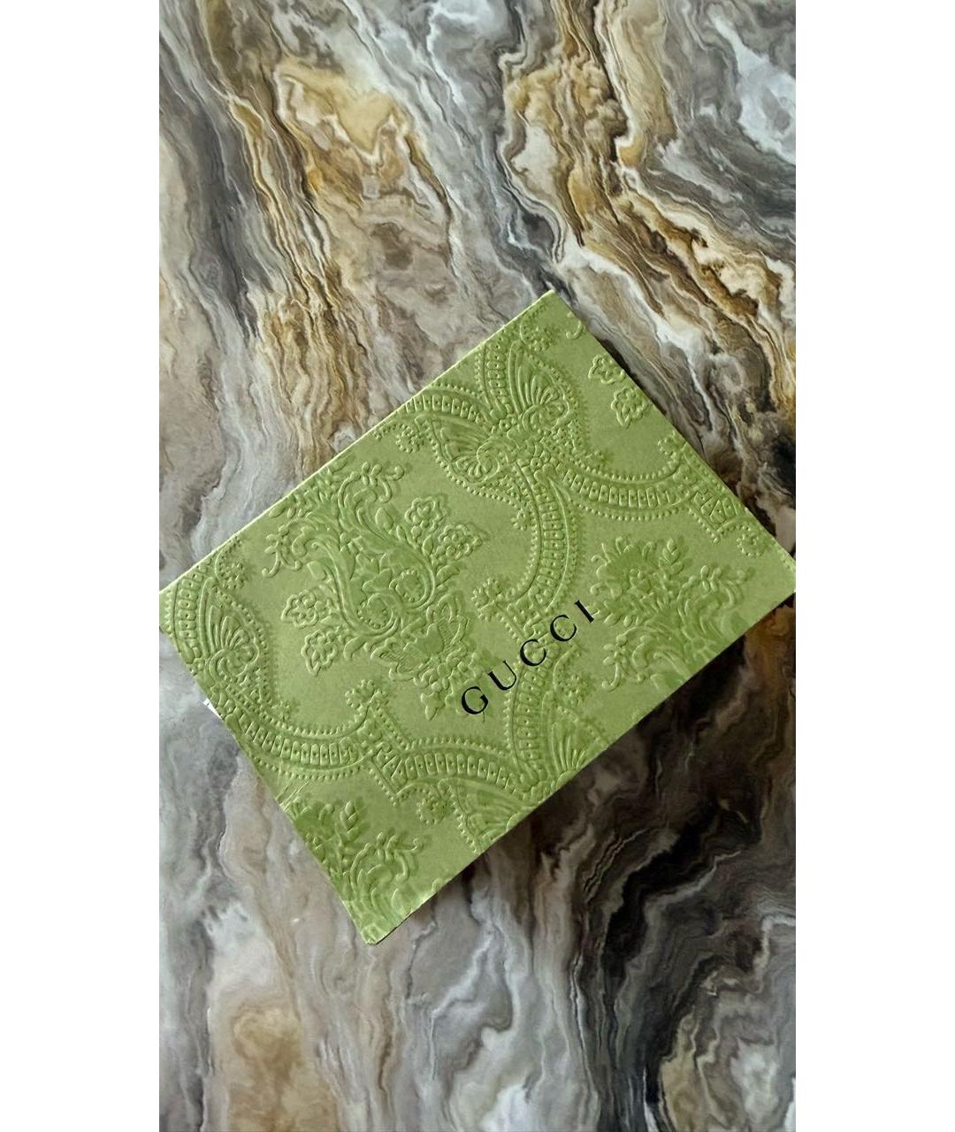 GUCCI Антрацитовая кожаная сумка с короткими ручками, фото 3