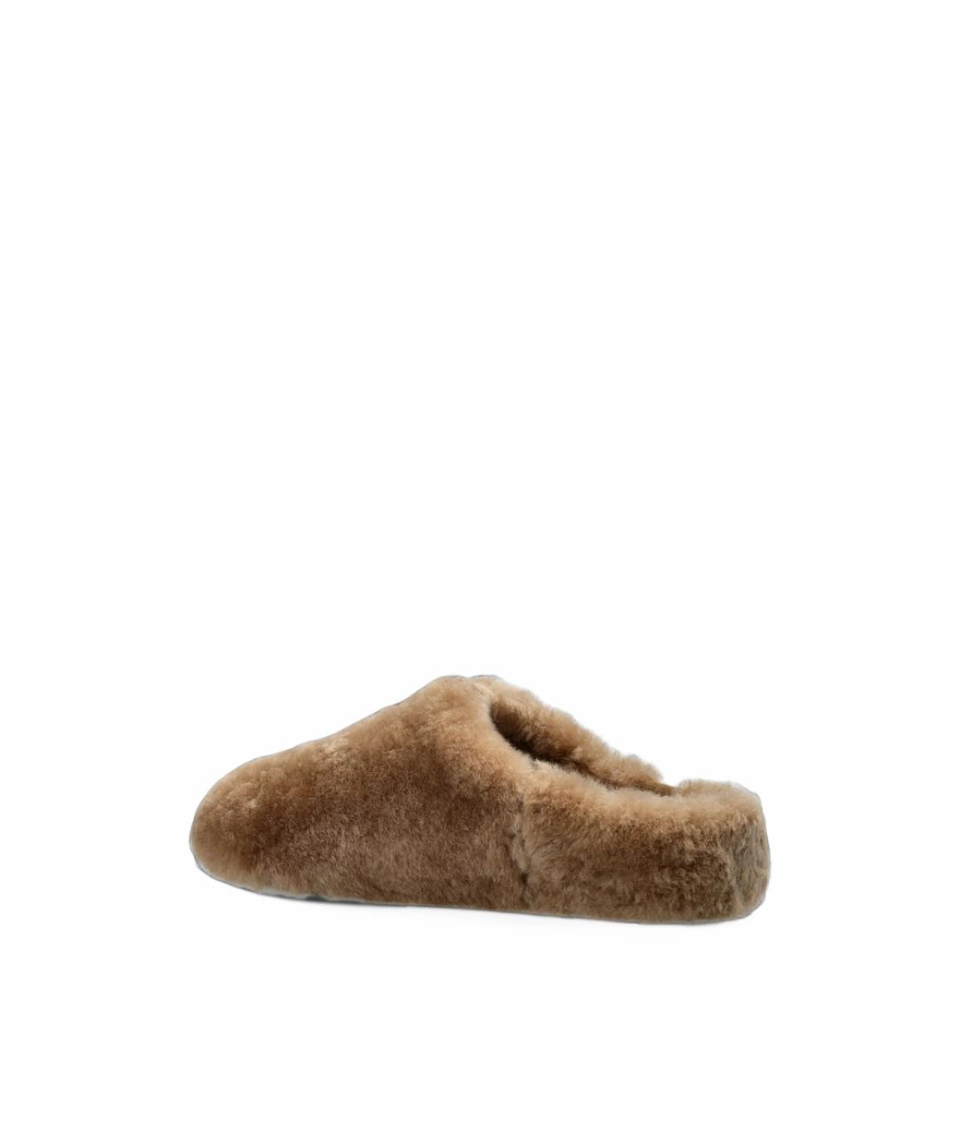 UGG Коричневые кожаные сабо, фото 2