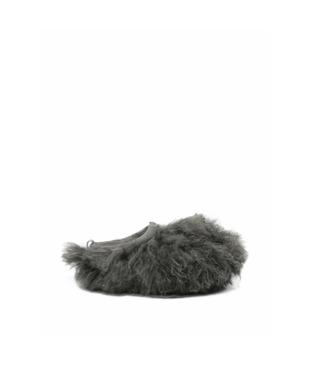 UGG Серые сабо, фото 5