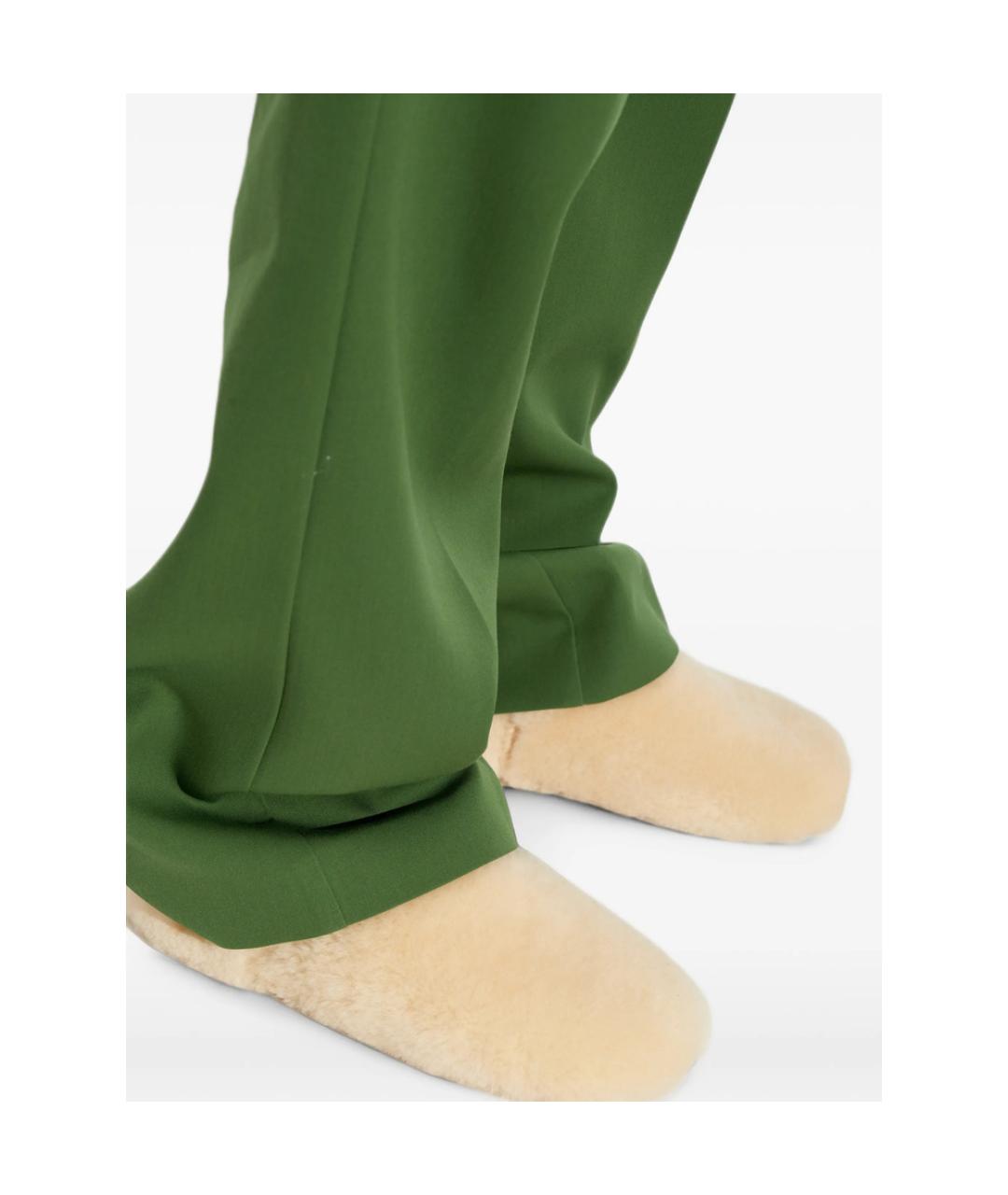 UGG Бежевые кожаные сабо, фото 5