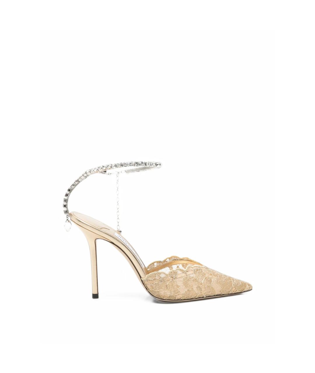 JIMMY CHOO Бежевые кожаные туфли, фото 1