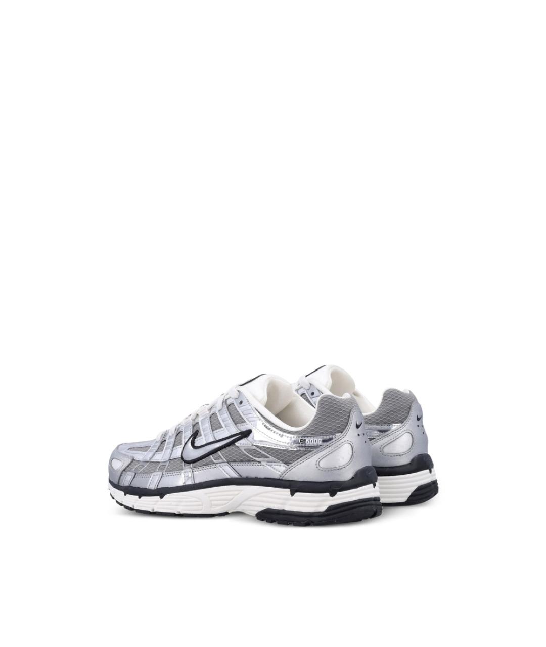 NIKE Серебряные низкие кроссовки / кеды, фото 2