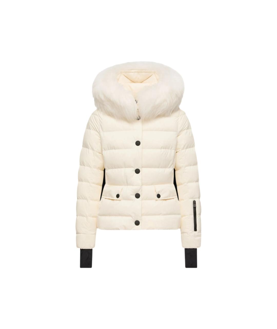 MONCLER GRENOBLE Белая полиамидовая куртка, фото 1
