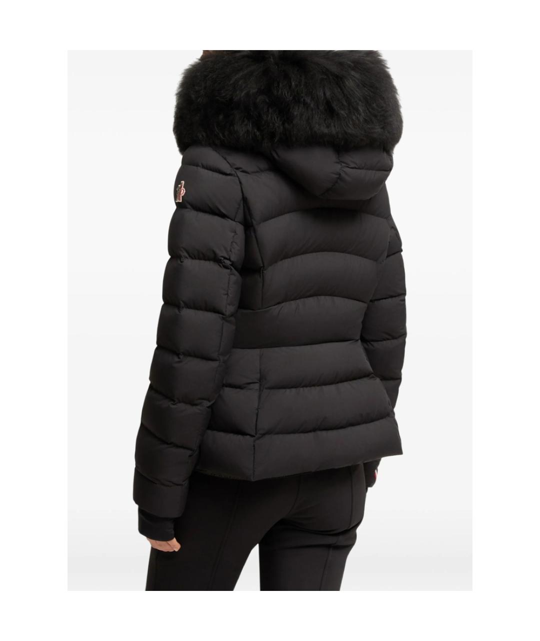 MONCLER GRENOBLE Черная полиамидовая куртка, фото 4