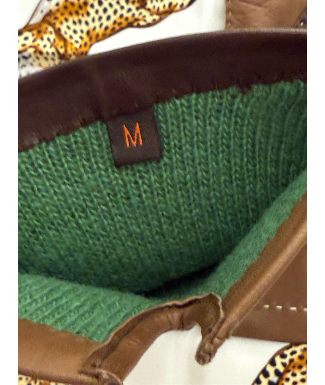 ETRO Мульти кожаные перчатки, фото 6