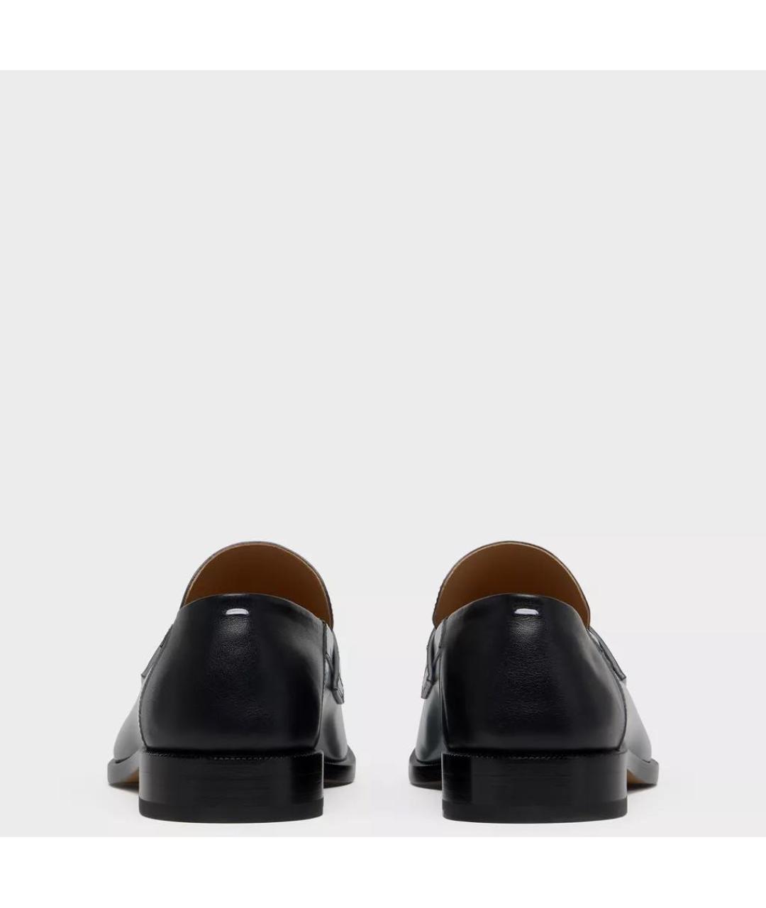 MAISON MARGIELA Серые кожаные туфли, фото 4
