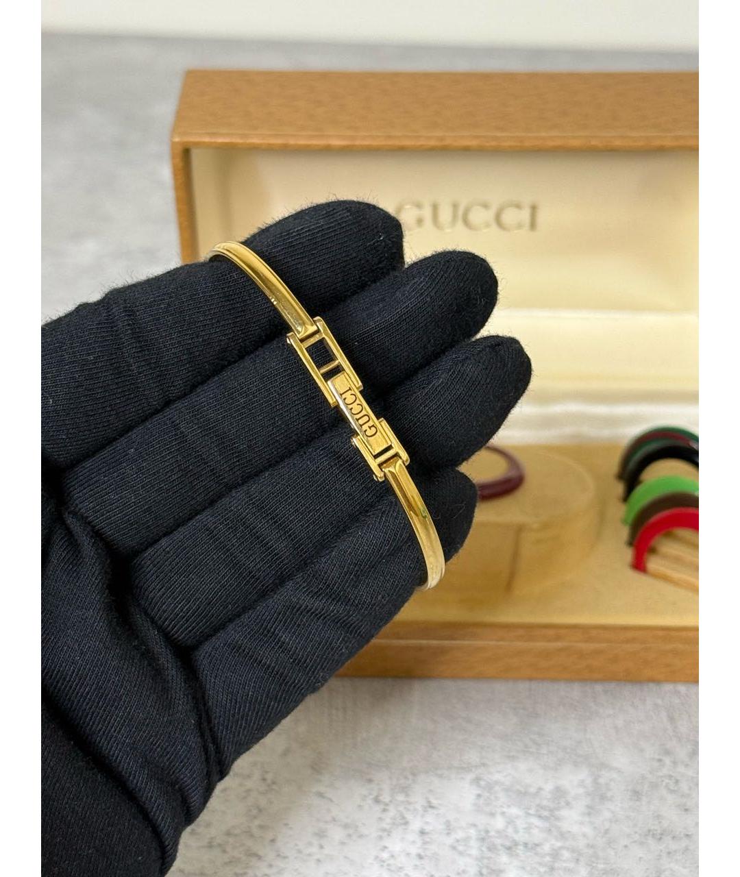 GUCCI Золотые часы, фото 7