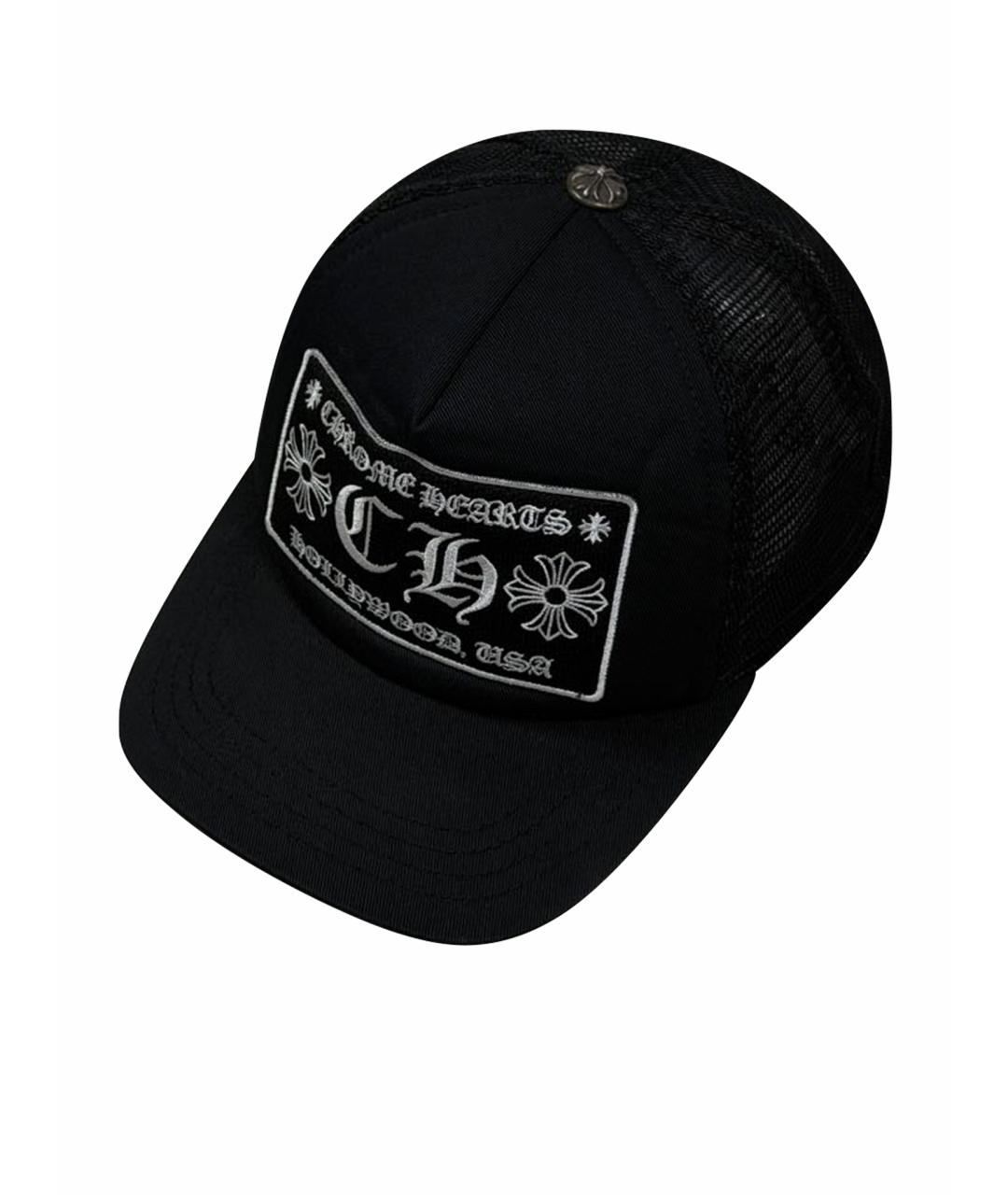 CHROME HEARTS Черная кепка/бейсболка, фото 1
