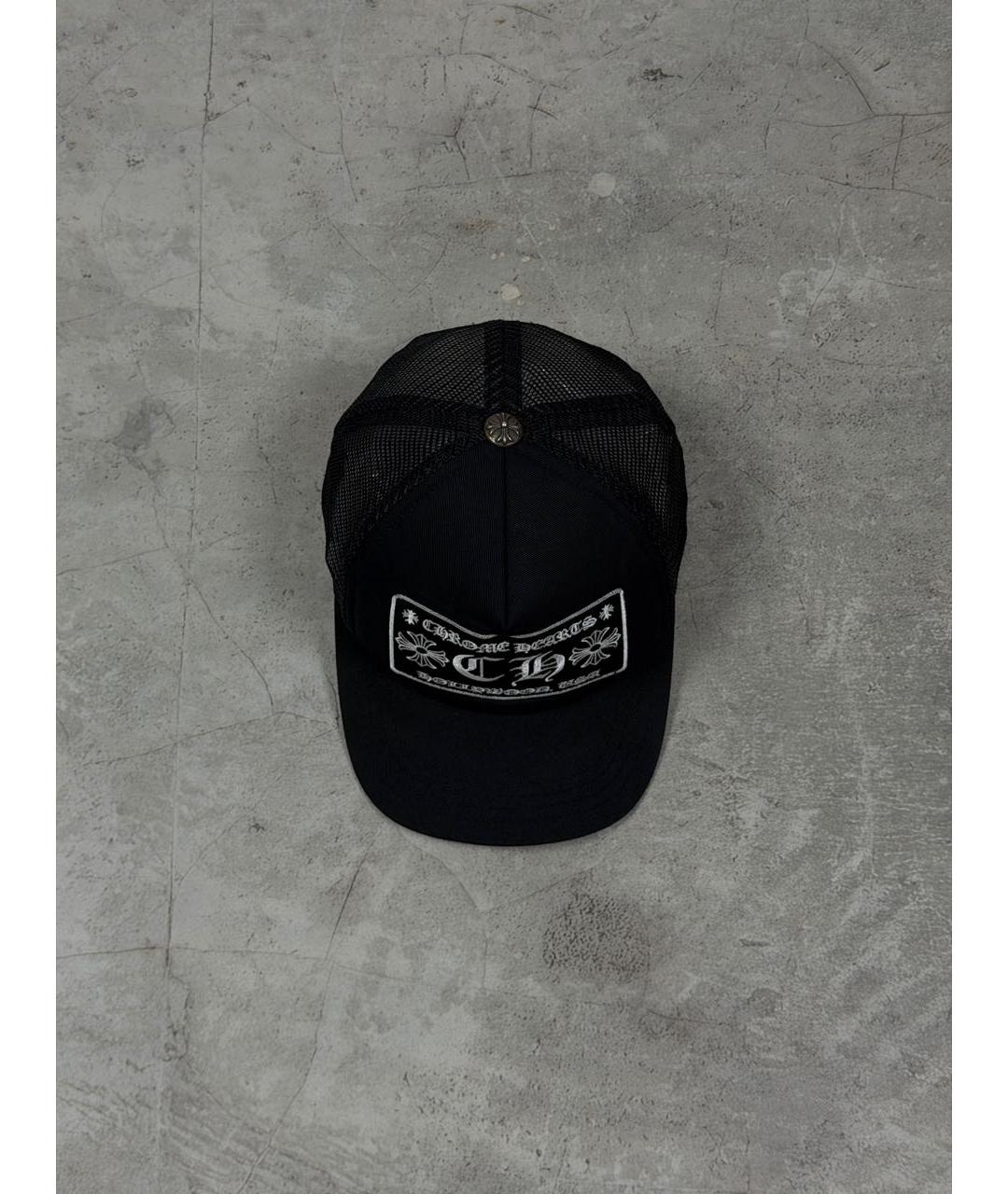 CHROME HEARTS Черная кепка/бейсболка, фото 4