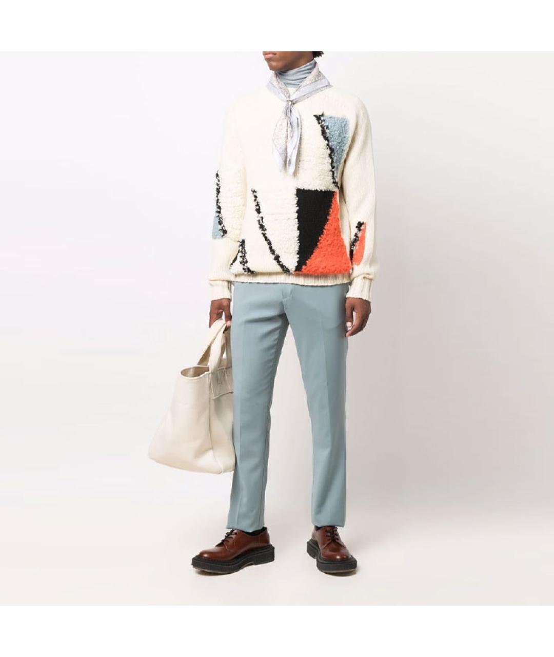 JIL SANDER Бежевый джемпер / свитер, фото 2