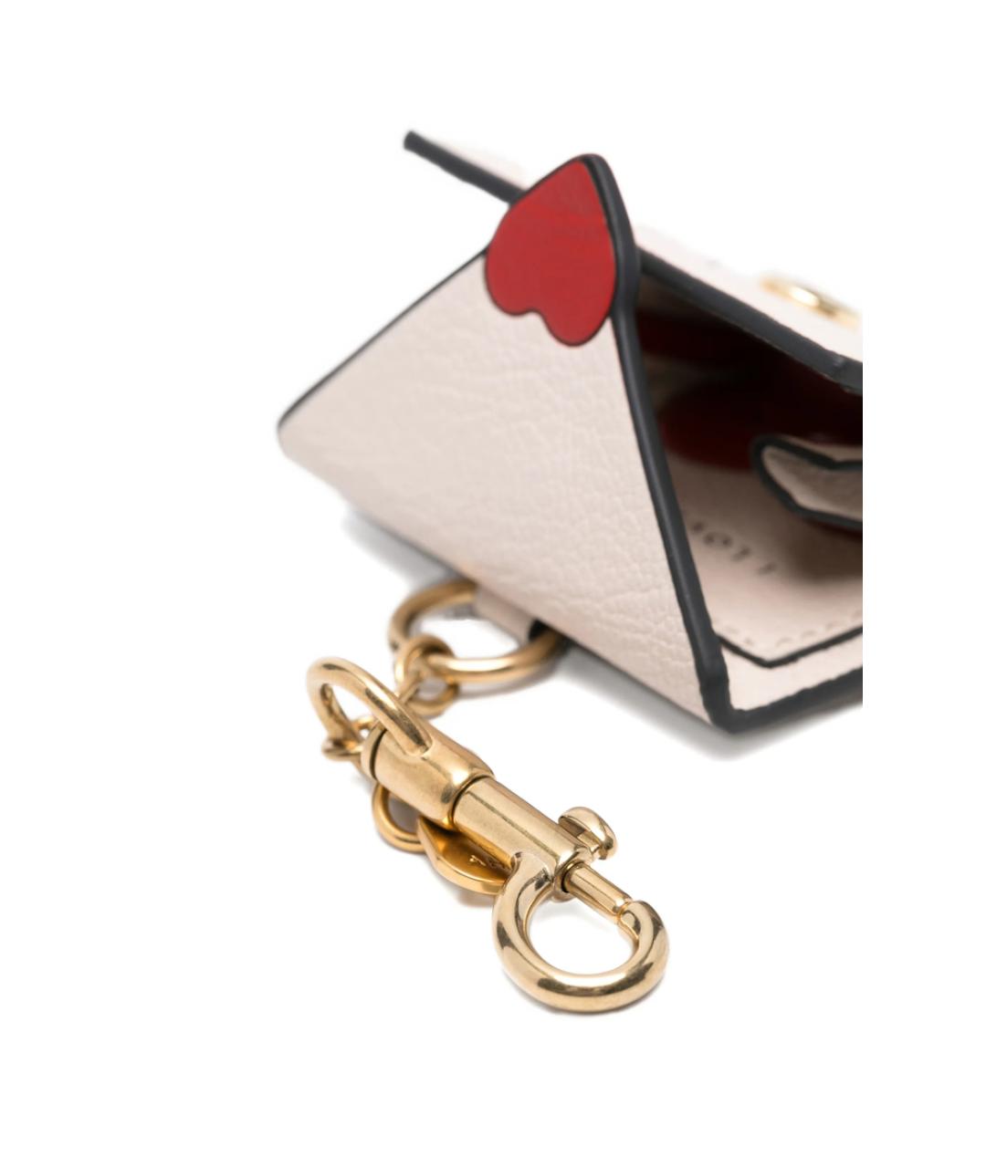 ANYA HINDMARCH Бежевый брелок, фото 2