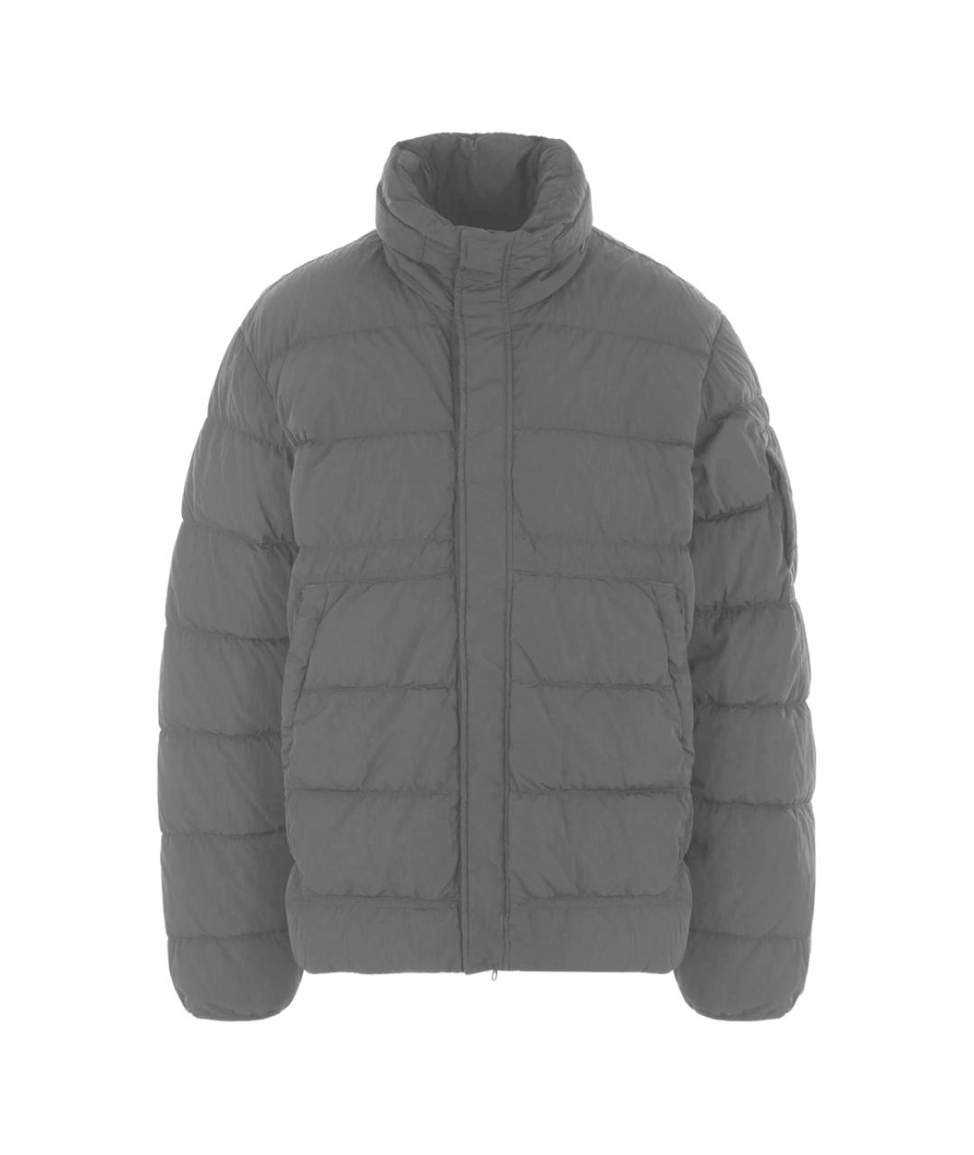 CP COMPANY Черный полиэстеровый пуховик, фото 1