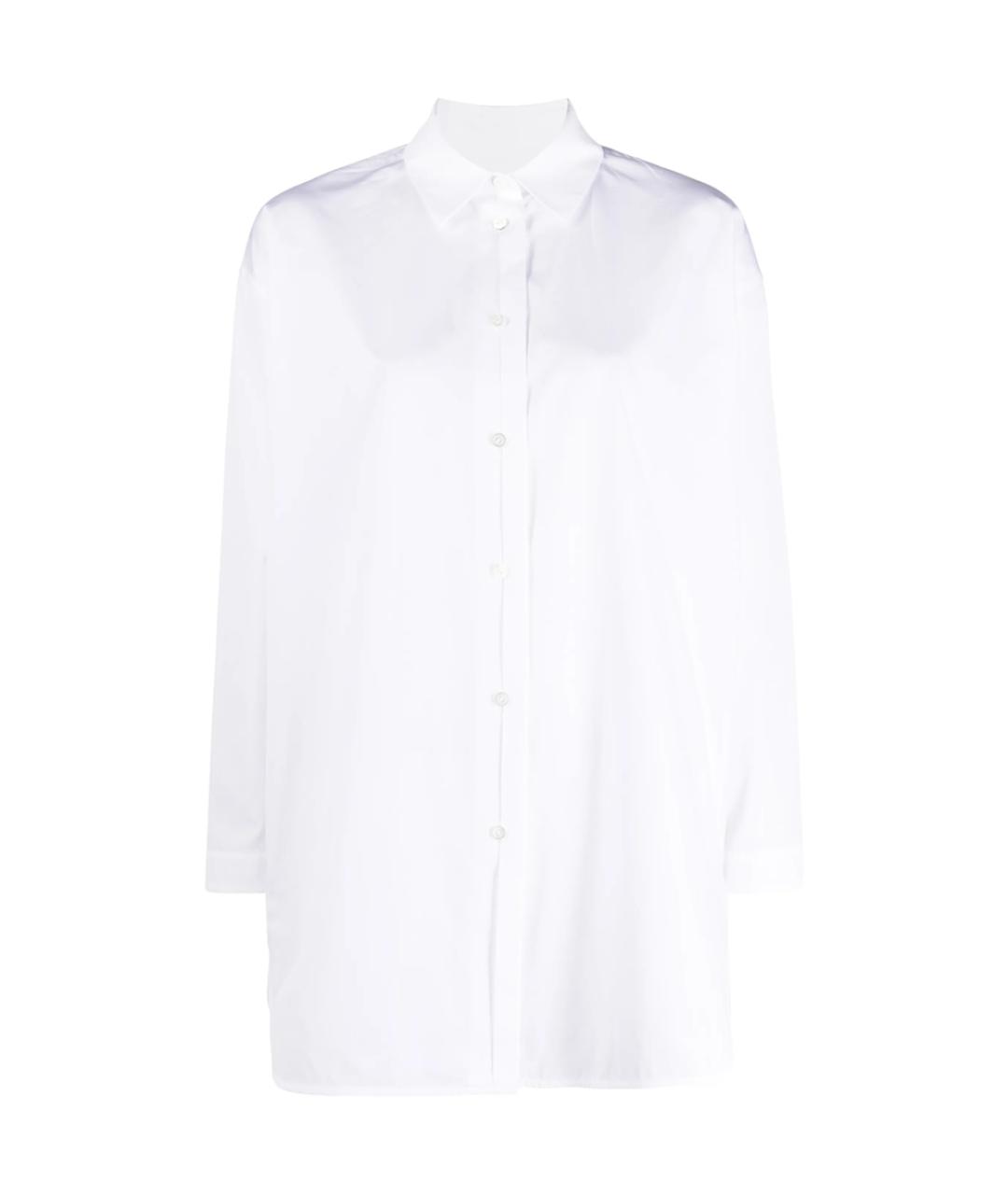 JIL SANDER Белая хлопковая рубашка, фото 1