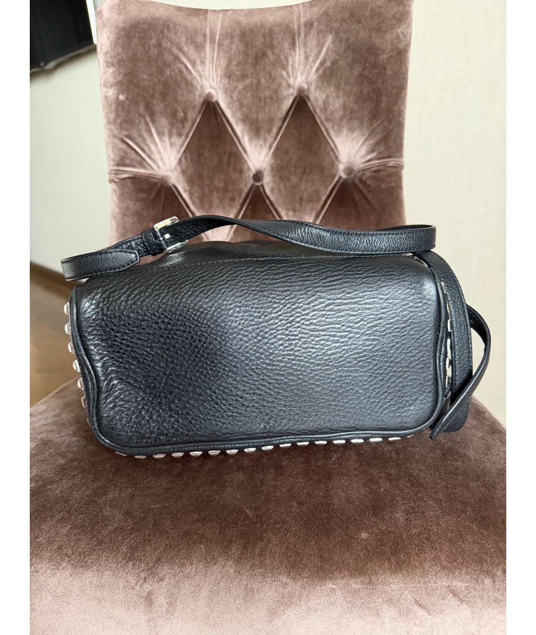 MICHAEL KORS Черный кожаный рюкзак, фото 5