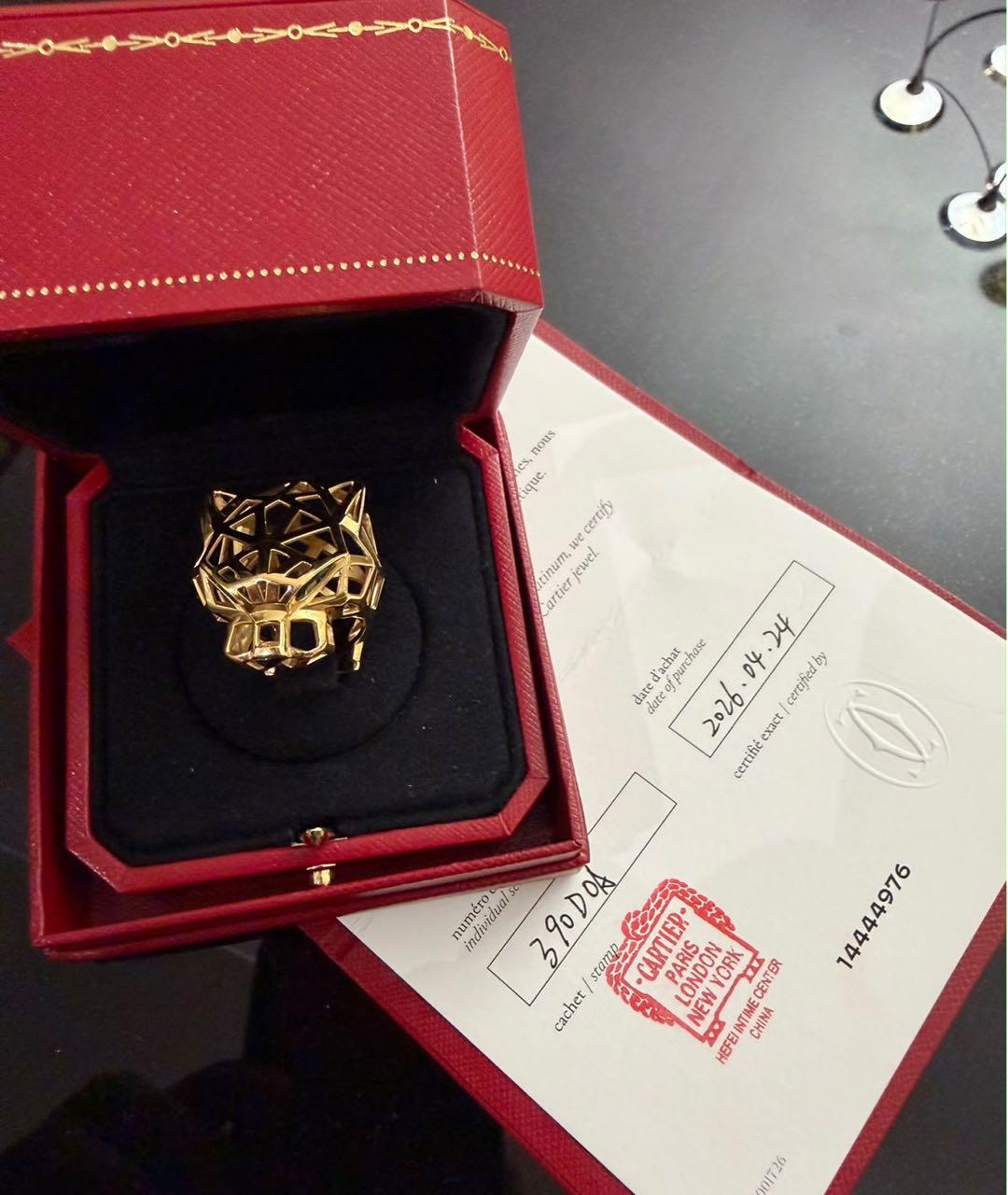CARTIER Золотое кольцо из желтого золота, фото 4