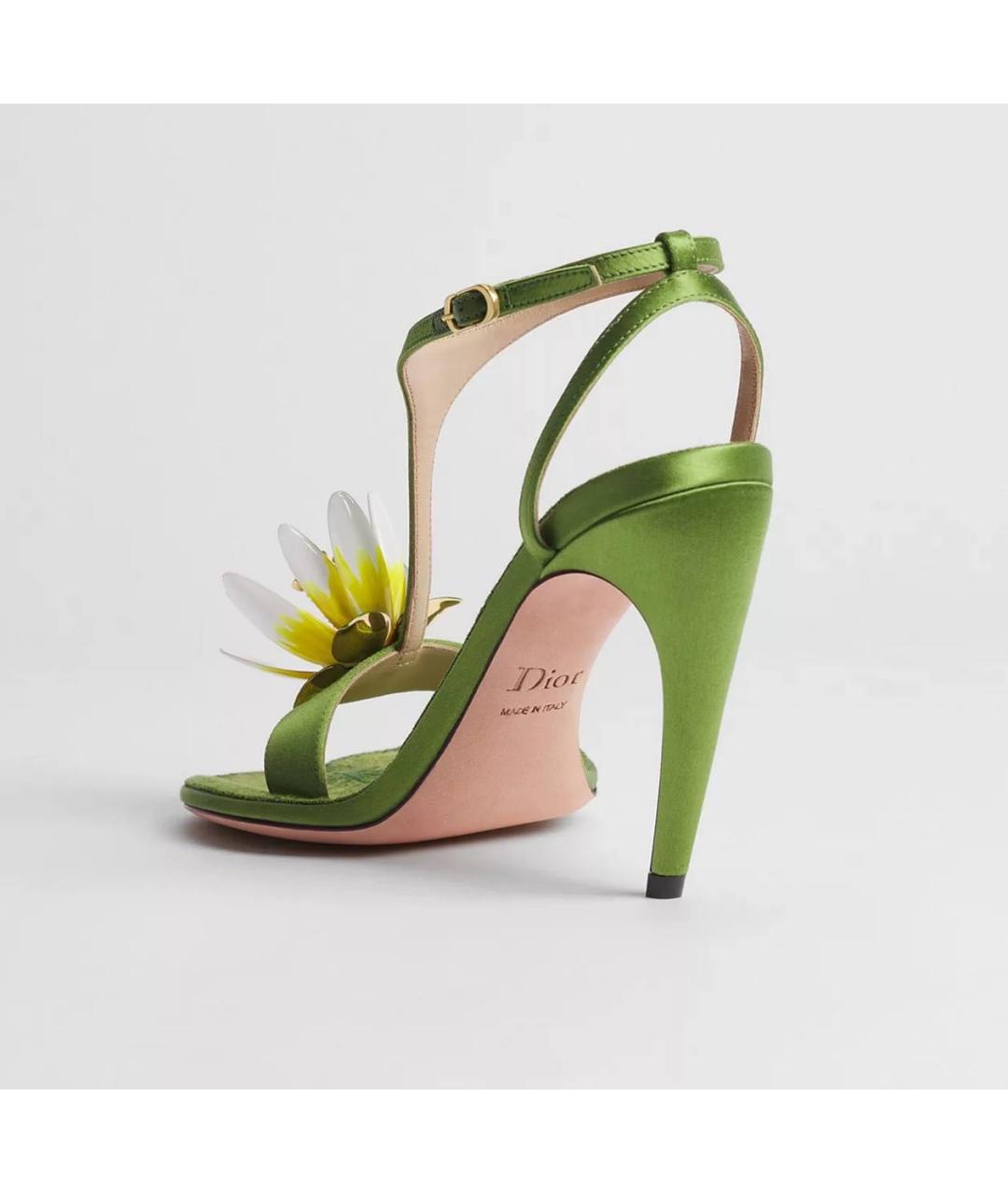 CHRISTIAN DIOR Мульти босоножки, фото 4