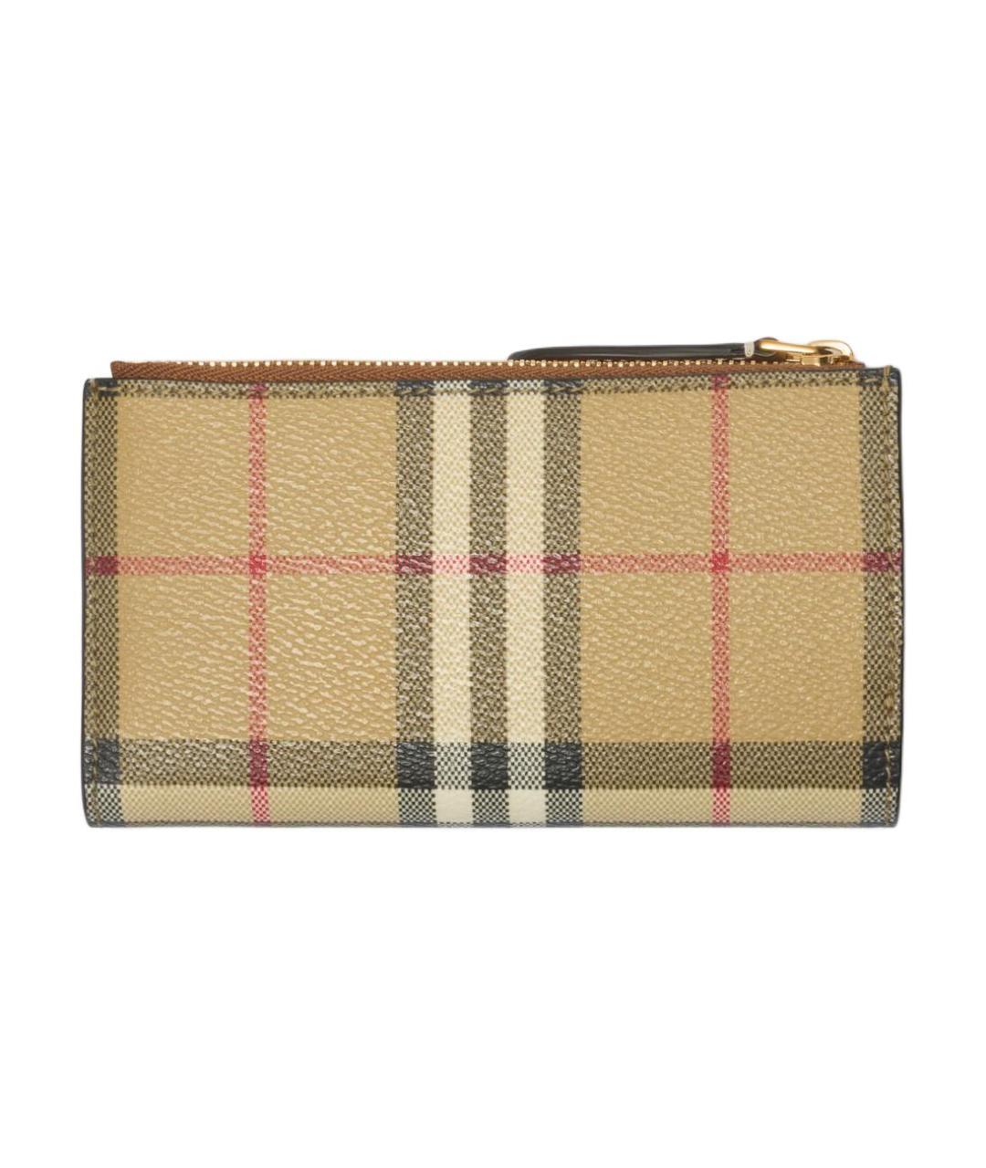 BURBERRY Бежевый кошелек, фото 2