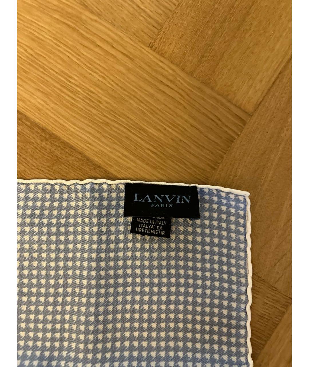 LANVIN Мульти шелковый платок, фото 4