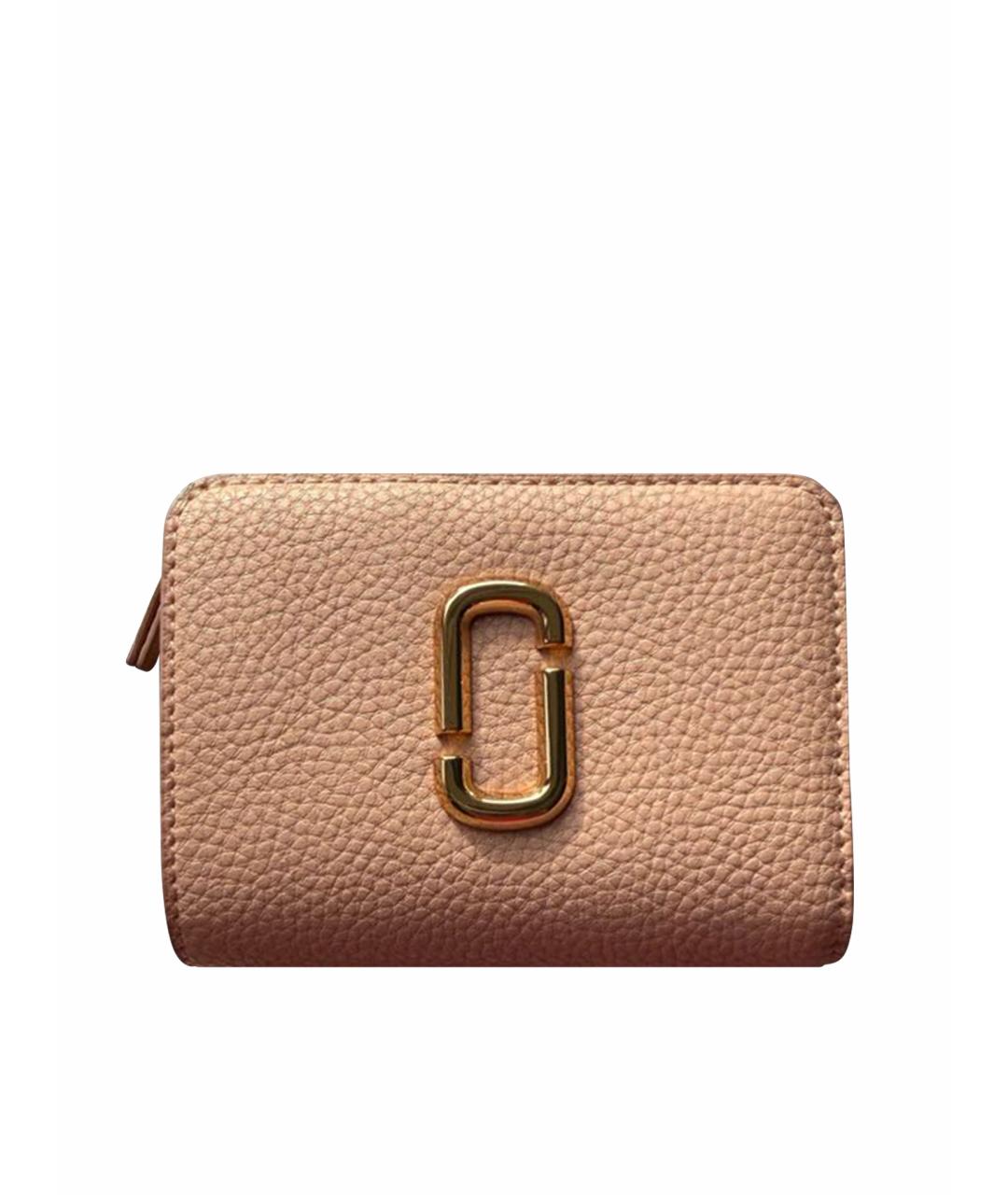 MARC JACOBS Розовый кожаный кошелек, фото 1
