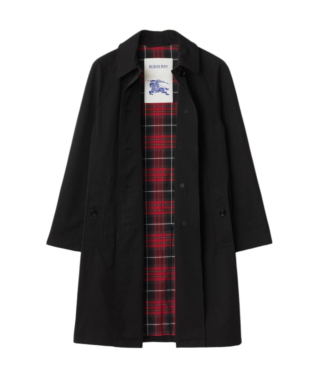 BURBERRY Черный тренч/плащ, фото 2